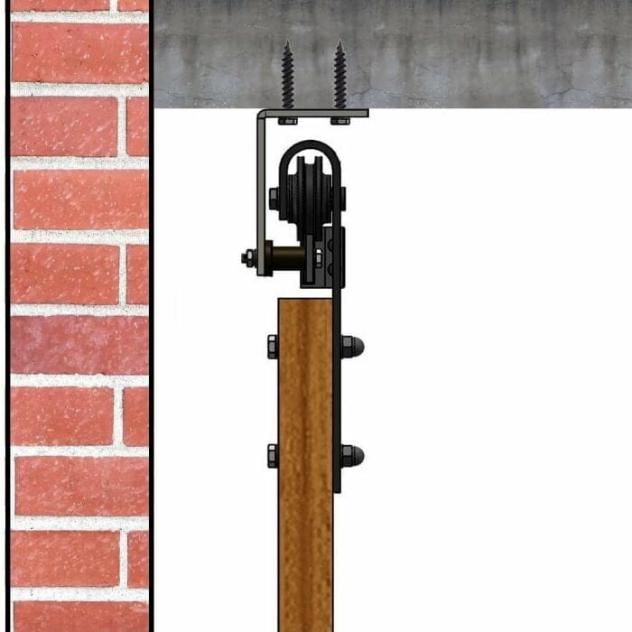 Schuifdeursysteem Plafond