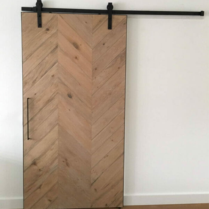 Maatwerk: Schuifdeur Visgraat / Hongaarse Punt