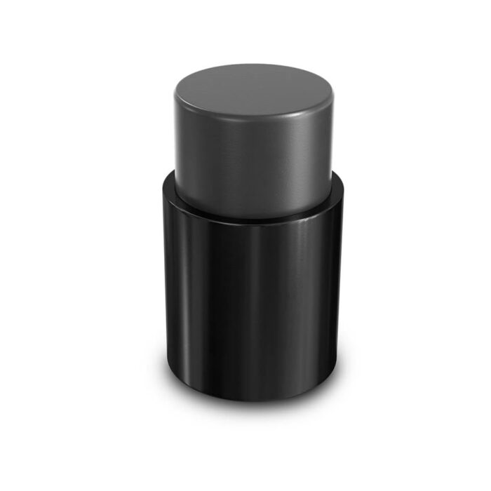 Stopper Groot Zwart Wandmontage