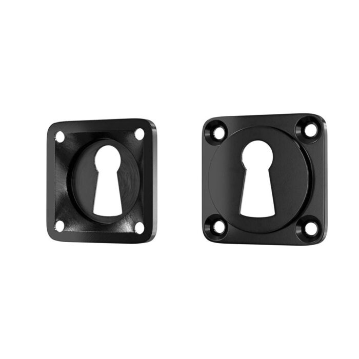 Set Sleutelplaatjes Zwart