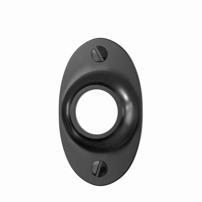 Ovaal Rozet Zwart Set