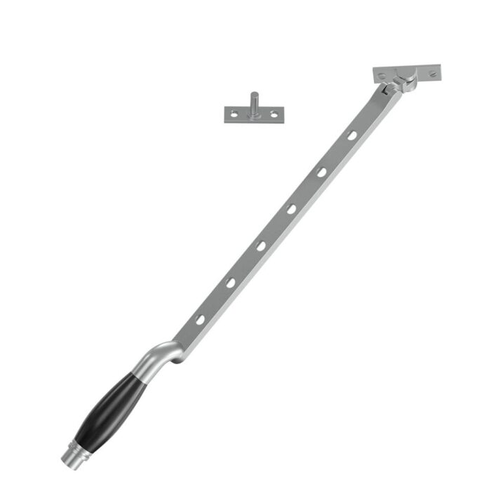 Raamuitzetter Jaren 30 / Nikkel Chroom