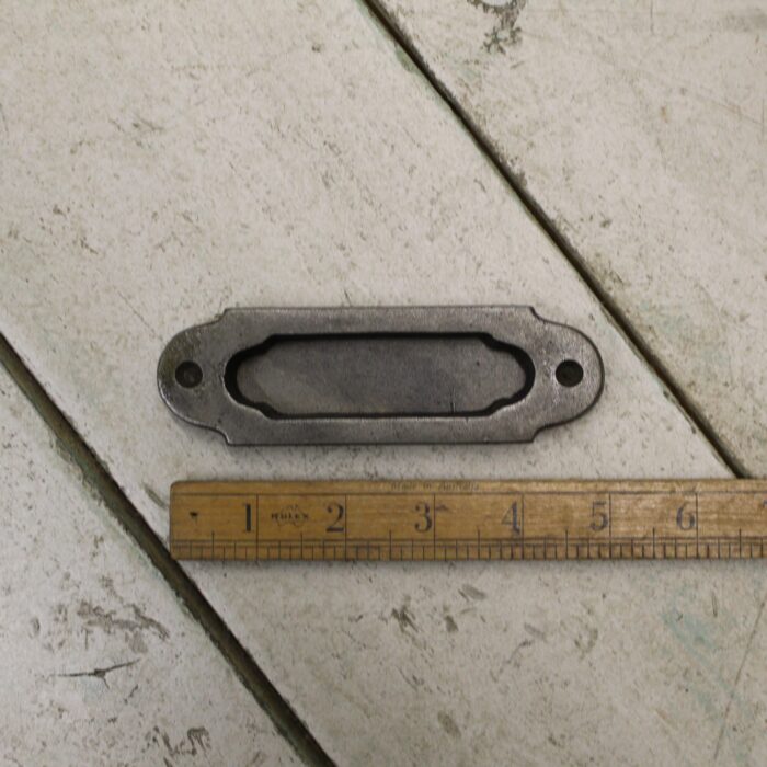 Gietijzeren Schuifdeur Komgreep voor schuifdeur, Ovaal 13 CM