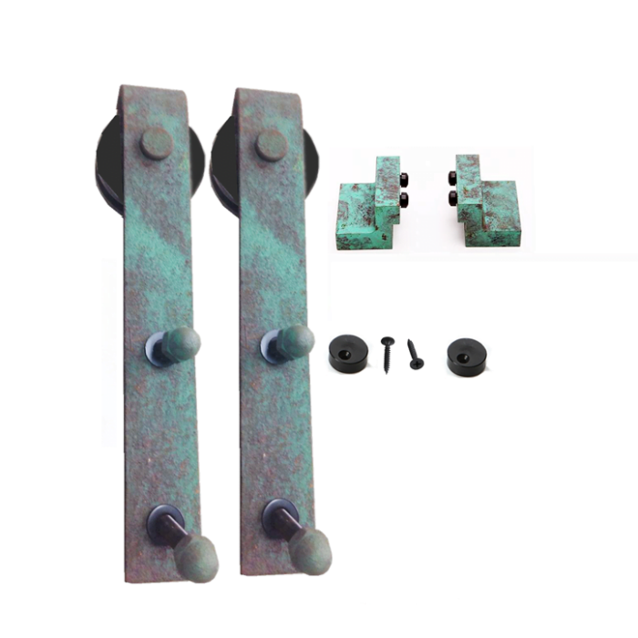 schuifdeursysteem green patina