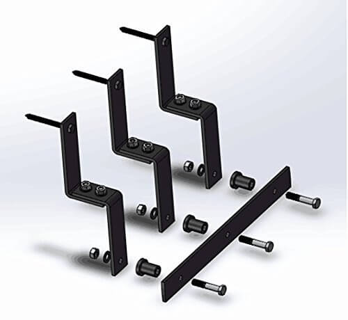 Ophangbeugel per stuk t.b.v. kastwandsysteem