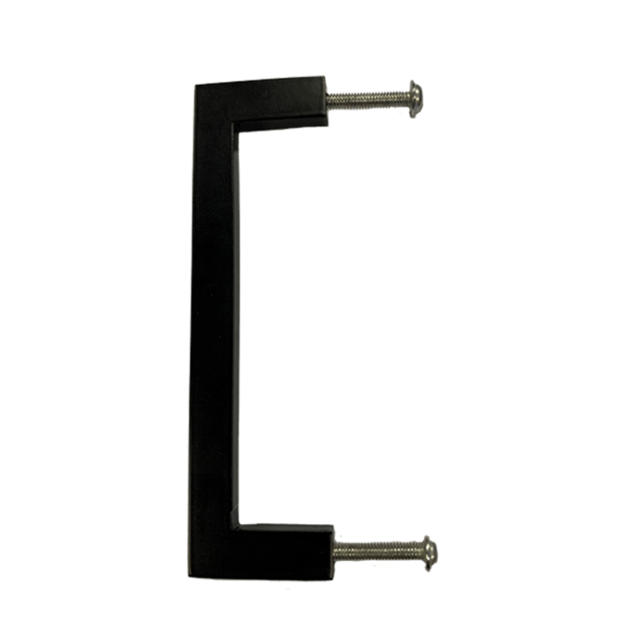 Meubelgreep zwart 112x35mm