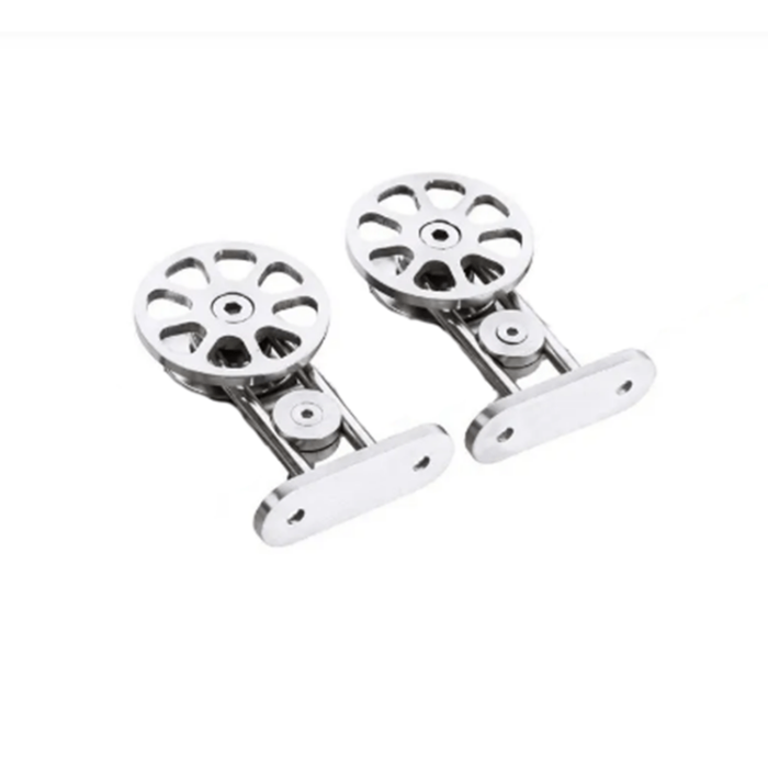 Tweede deur pakket Schuifdeursysteem RVS Spaak