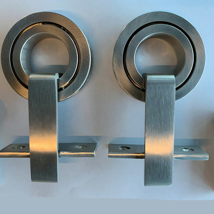 Tweede deur pakket RVS Design Top